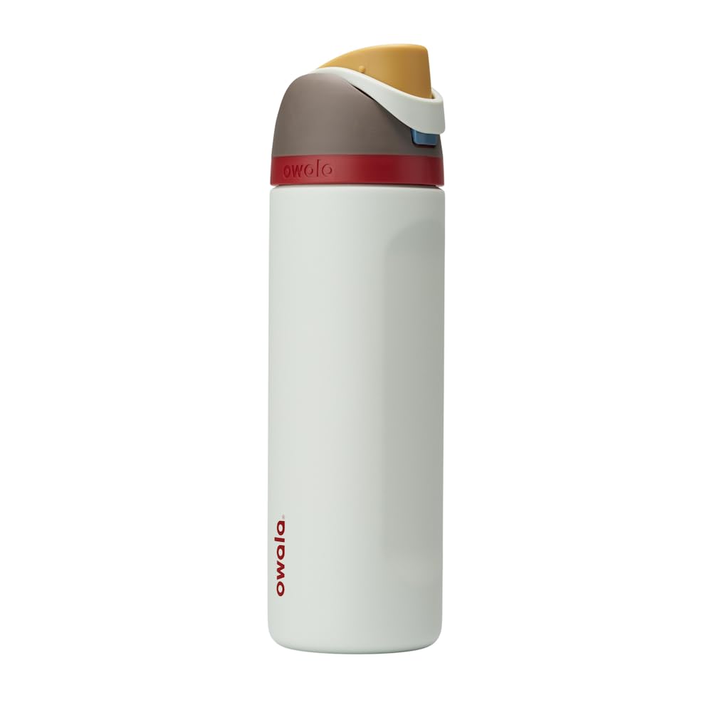 Owala FreeSip Insulated Stainless Steel Water Bottle with Straw, BPA-Free Sports Water Bottle, Great for Travel, 24 Oz, Daybreak