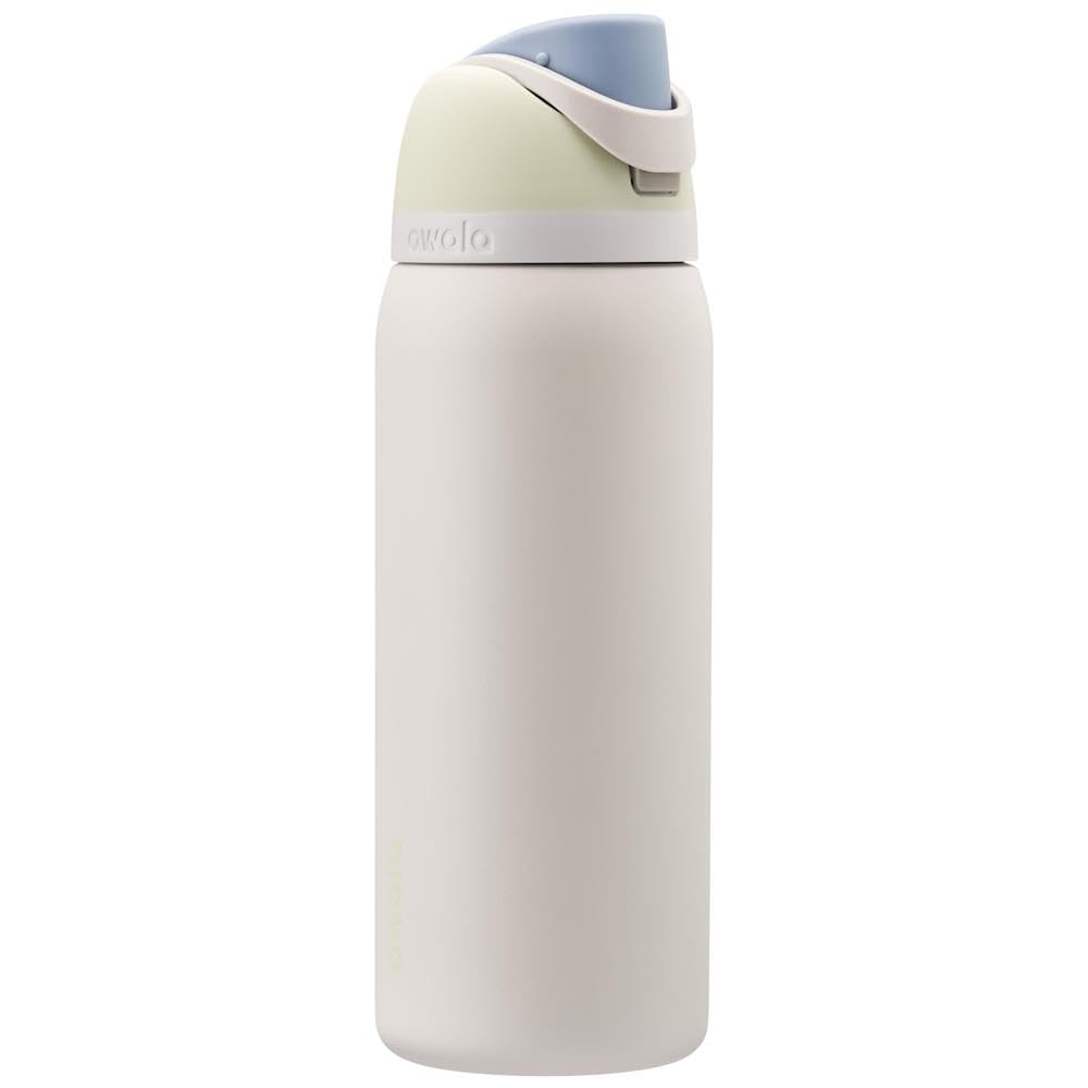 Owala FreeSip Insulated Stainless Steel Water Bottle with Straw, BPA-Free Sports Water Bottle, Great for Travel, 24 Oz, Daybreak