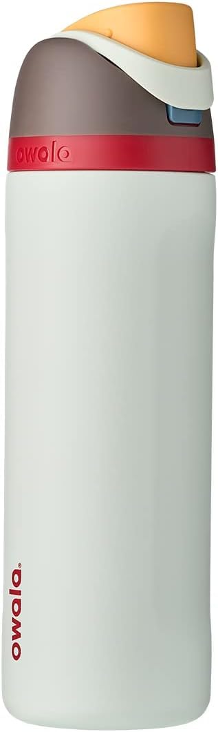 Owala FreeSip Insulated Stainless Steel Water Bottle with Straw, BPA-Free Sports Water Bottle, Great for Travel, 24 Oz, Daybreak
