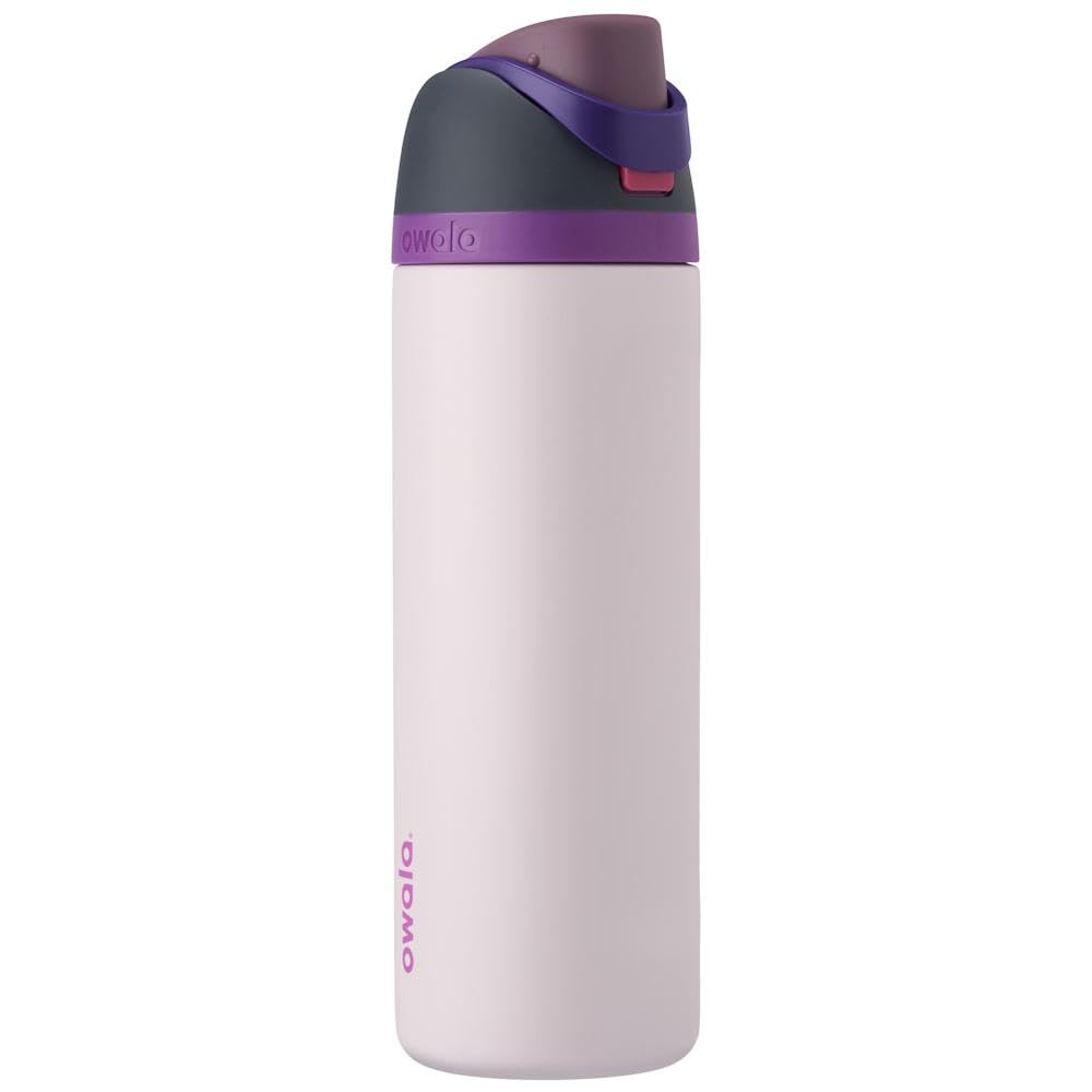 Owala FreeSip Insulated Stainless Steel Water Bottle with Straw, BPA-Free Sports Water Bottle, Great for Travel, 24 Oz, Daybreak