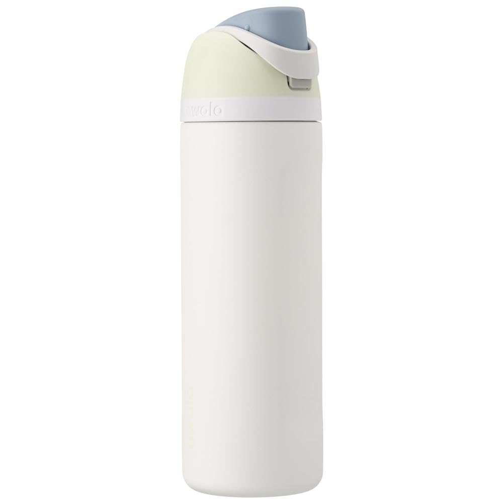 Owala FreeSip Insulated Stainless Steel Water Bottle with Straw, BPA-Free Sports Water Bottle, Great for Travel, 24 Oz, Daybreak