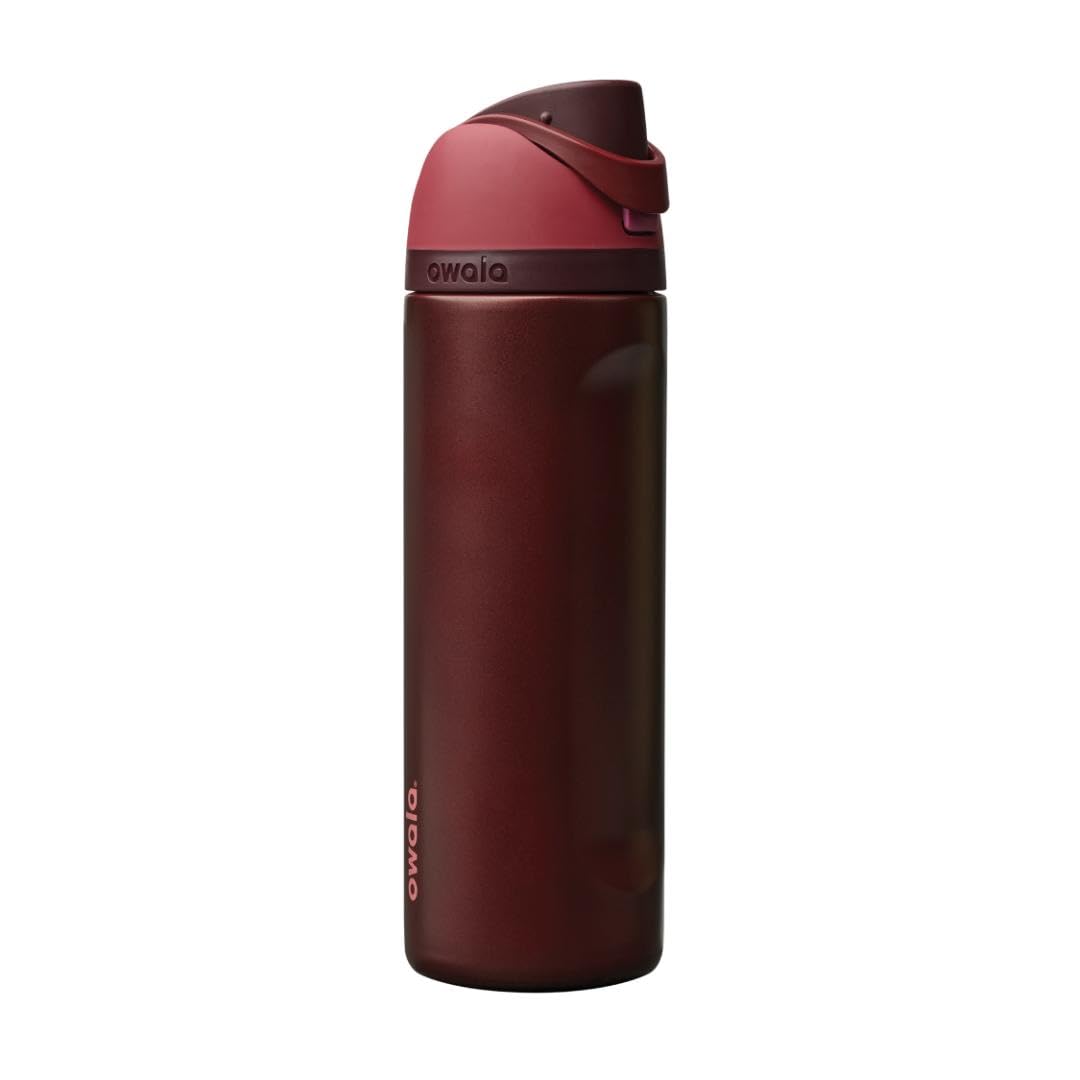 Owala FreeSip Insulated Stainless Steel Water Bottle with Straw, BPA-Free Sports Water Bottle, Great for Travel, 24 Oz, Daybreak