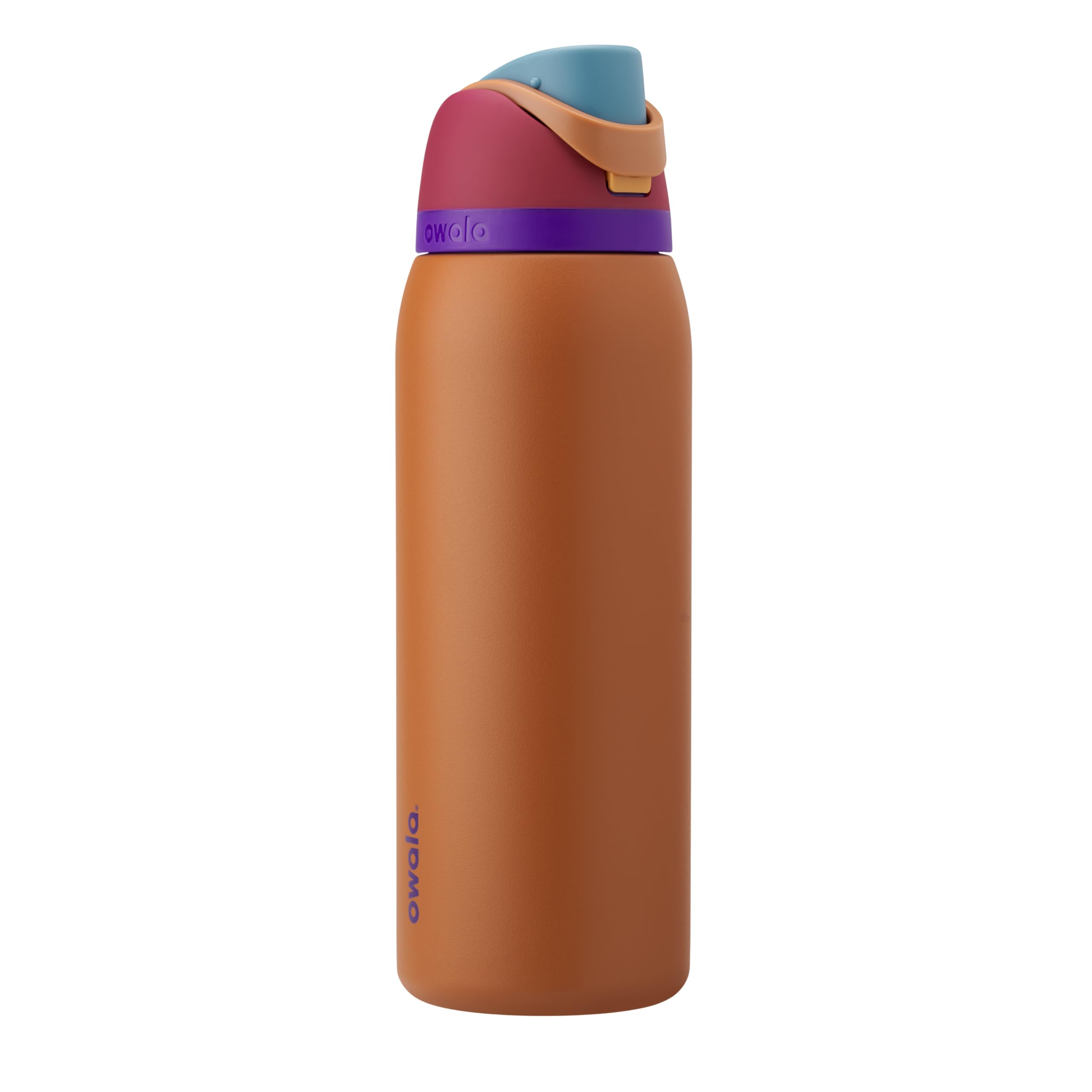 Owala FreeSip Insulated Stainless Steel Water Bottle with Straw, BPA-Free Sports Water Bottle, Great for Travel, 24 Oz, Daybreak