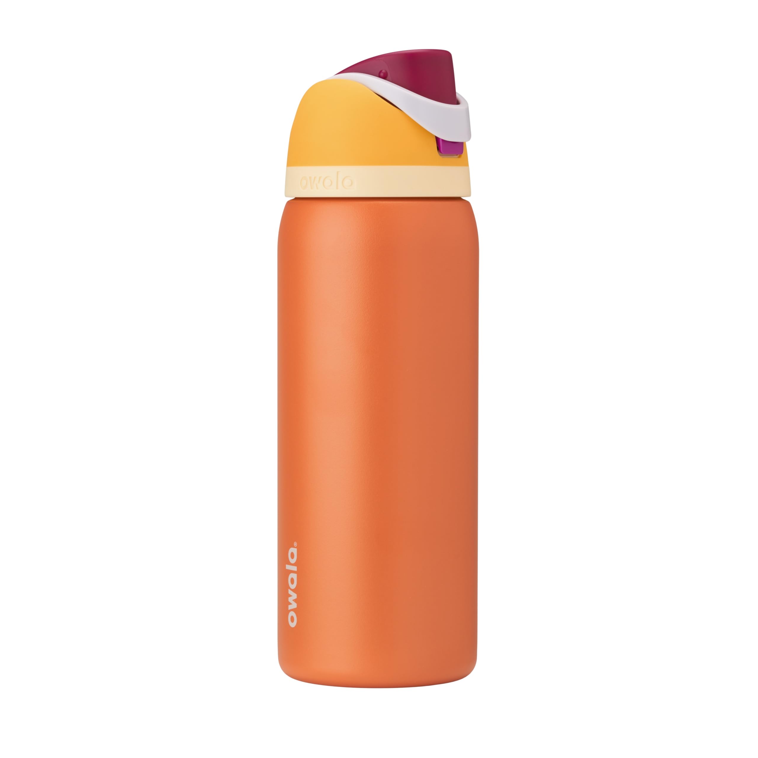 Owala FreeSip Insulated Stainless Steel Water Bottle with Straw, BPA-Free Sports Water Bottle, Great for Travel, 24 Oz, Daybreak