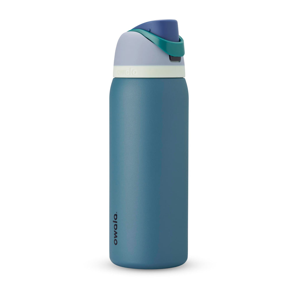 Owala FreeSip Insulated Stainless Steel Water Bottle with Straw, BPA-Free Sports Water Bottle, Great for Travel, 24 Oz, Daybreak
