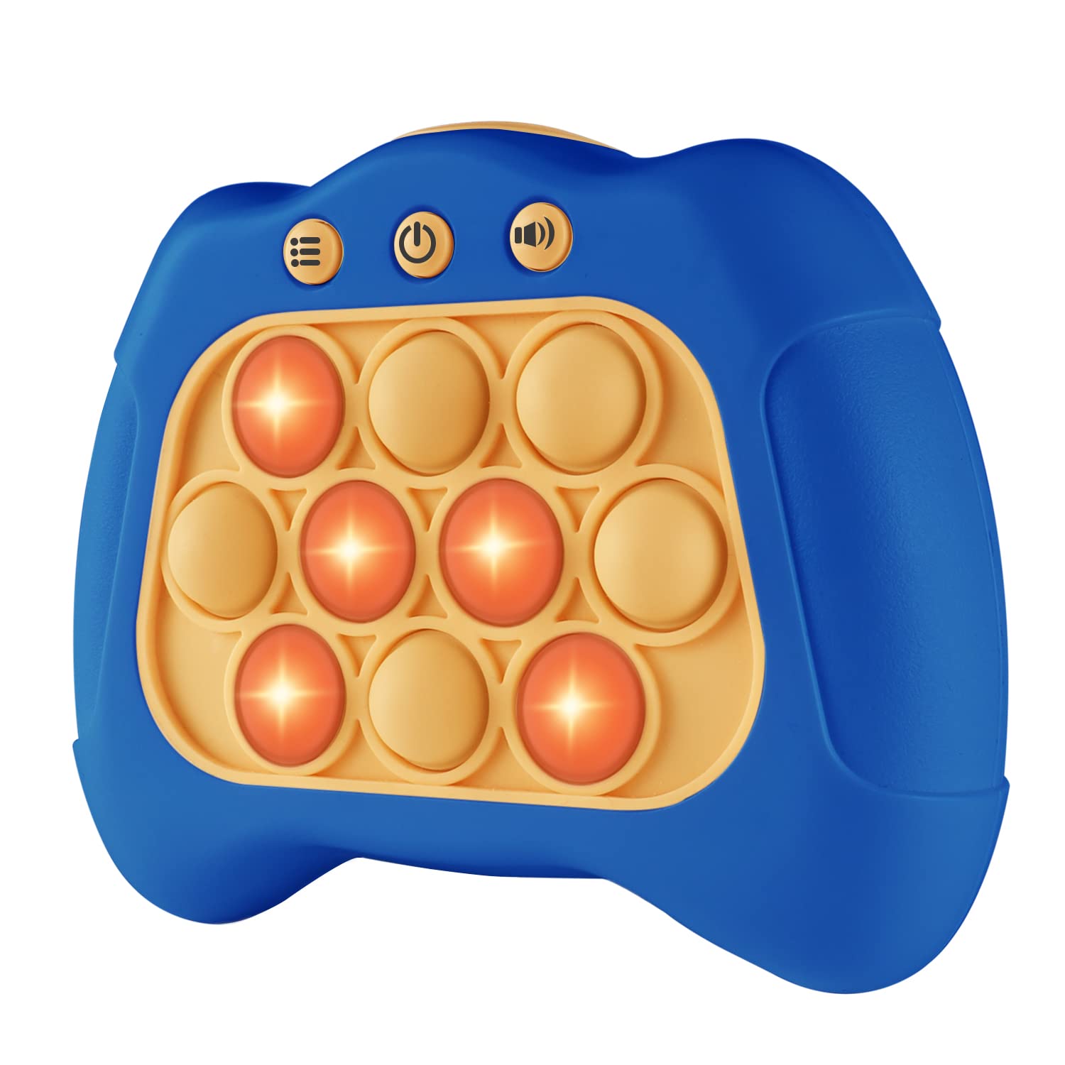 Intoypad Pop The Target! Handheld Speed Push Game Machine: A Fun Multiplayer Game for Family. Sensory Fidget Toy Christmas Toys Gifts for 6 7 8 9 10 11 12 Years Old Kids Road Trip Car Games Kids White