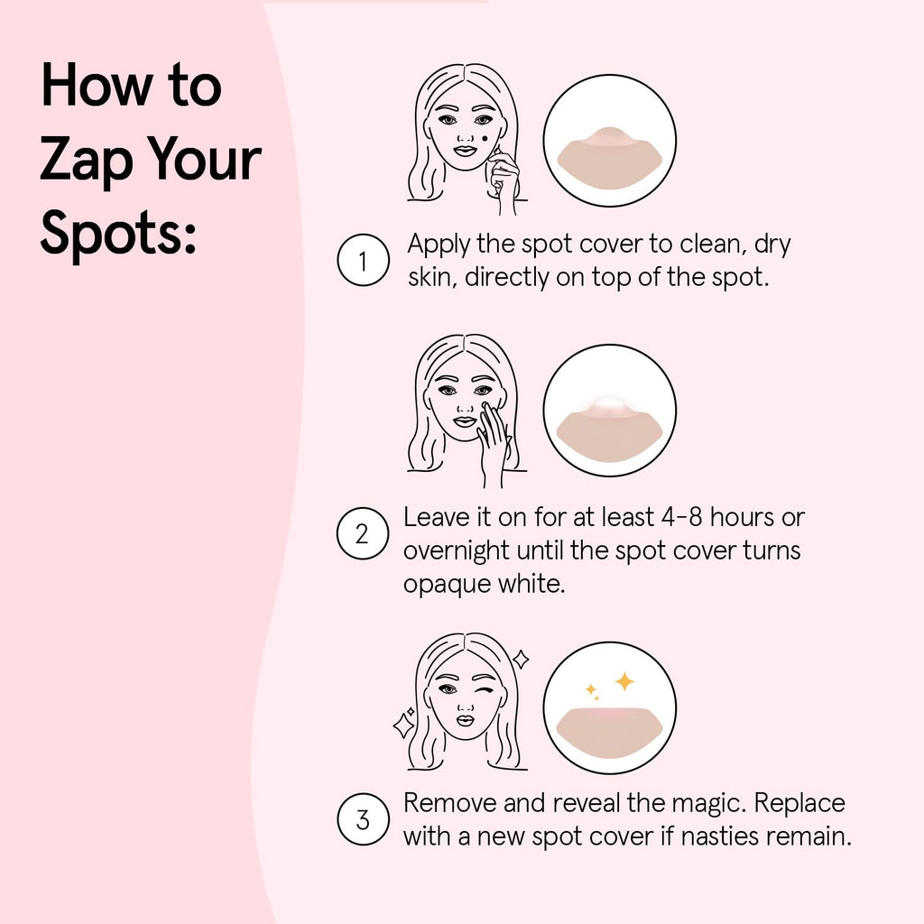 grace & stella Award Winning Pore Strip - Pimple Patches for Face - Hydrocolloid Acne Patches - Absorbs Zits, Reduces Redness - Cute Patches Dermatologist-Tested, Vegan (Multishape, 36 Count)