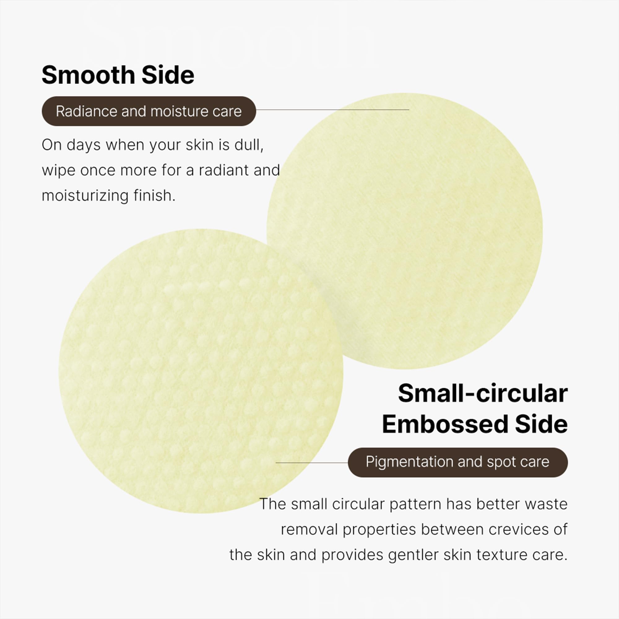 medicube Toner Pads Zero Pore Pad 2.0 | Dual-Textured Facial Pad for Exfoliation and Pore Care with 4.5% AHA Lactic Acid, 0.45% BHA Salicylic Acid | Ideal for All, Korean Skin Care, 70 Pads (1 Pack)