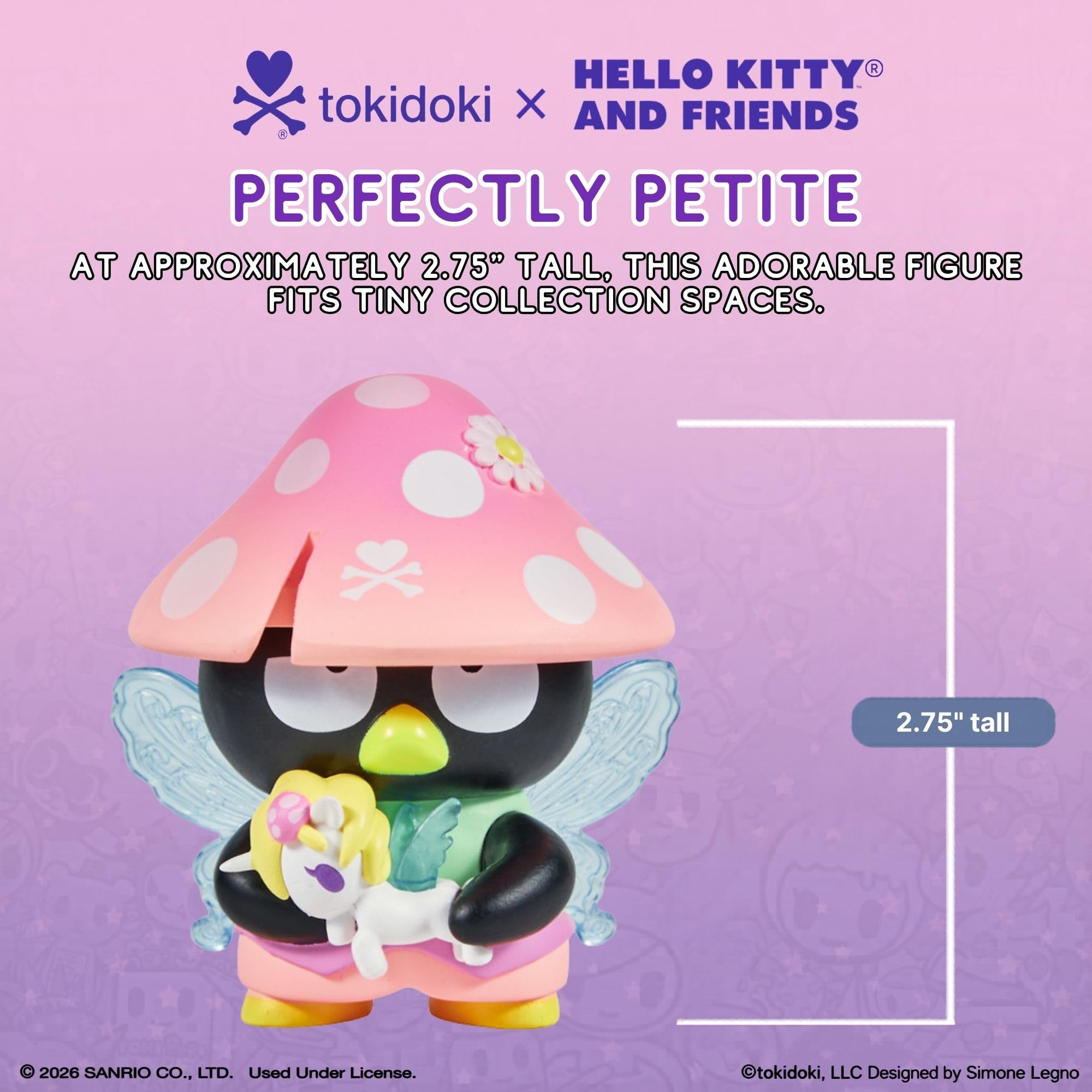 tokidoki™ - Hello Kitty® and Friends Fast Food Blind Box - 1 Pack of Cute Mystery Mini Collectibles - Collectible Art for Girls, Valentine's & Birthday Gifts - 2.75 Inches