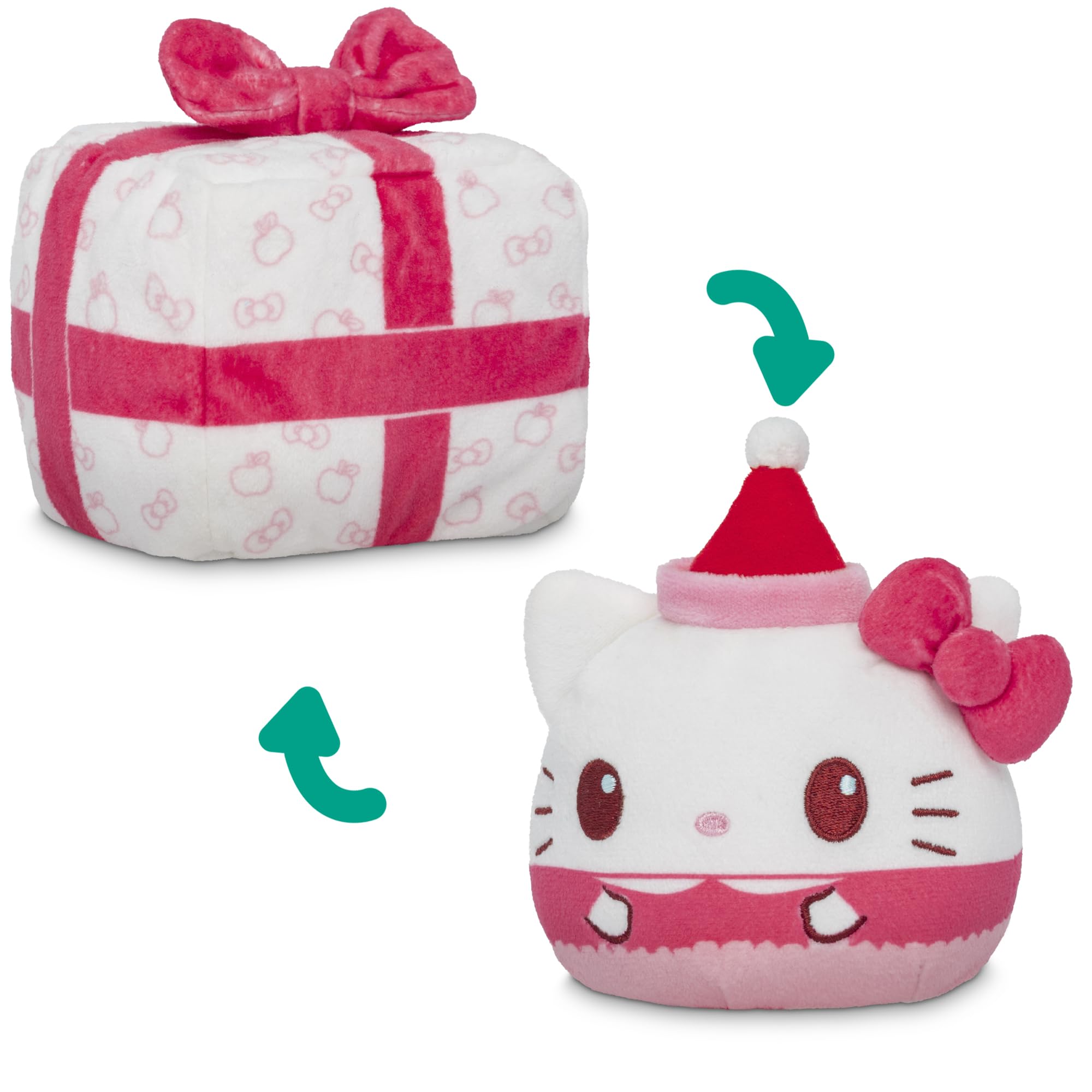 TeeTurtle Spongebob Squarepants Series Reversible Plushie Mystery Box - 3-Inch Mini Two-Sided Blind Box Plush with Embroidered Details - Cute Collectible Surprise Toy for Kids, Teens, and Adults