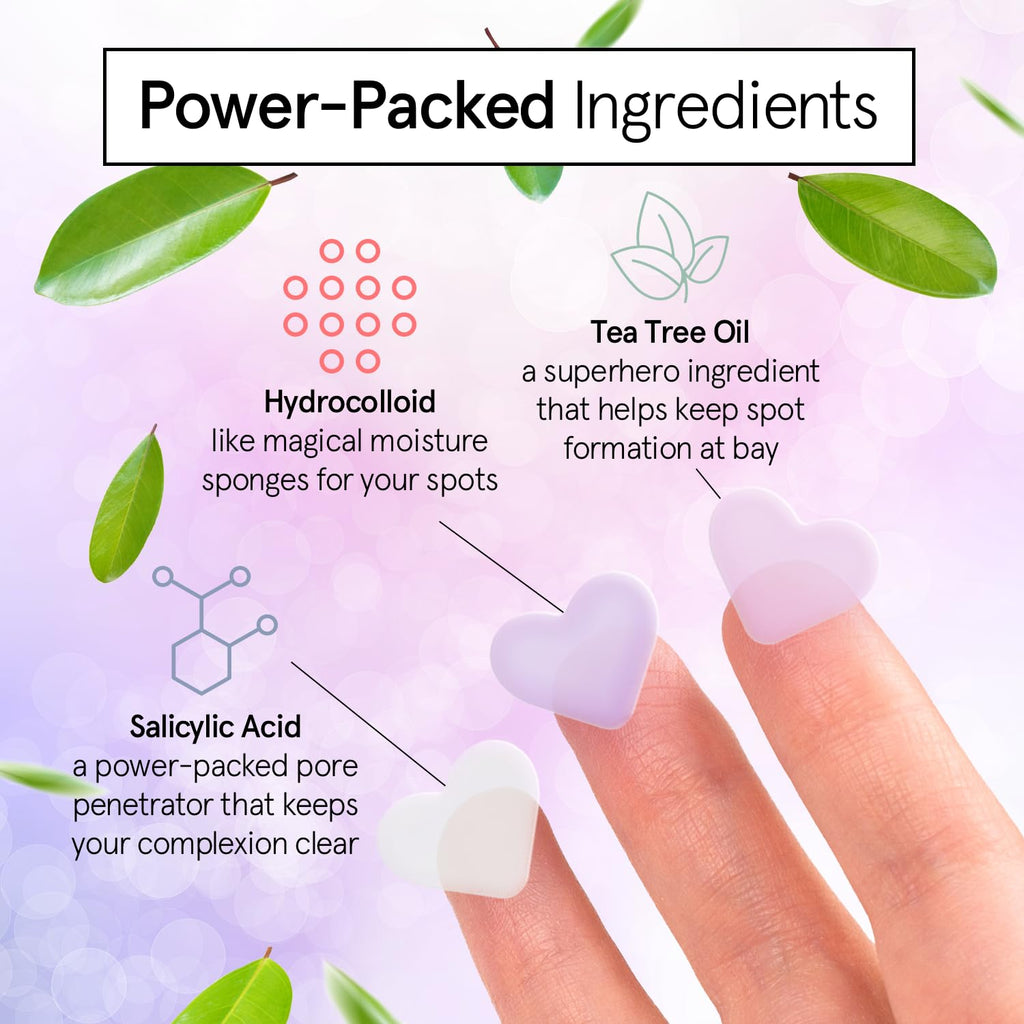 grace & stella Award Winning Pore Strip - Pimple Patches for Face - Hydrocolloid Acne Patches - Absorbs Zits, Reduces Redness - Cute Patches Dermatologist-Tested, Vegan (Multishape, 36 Count)