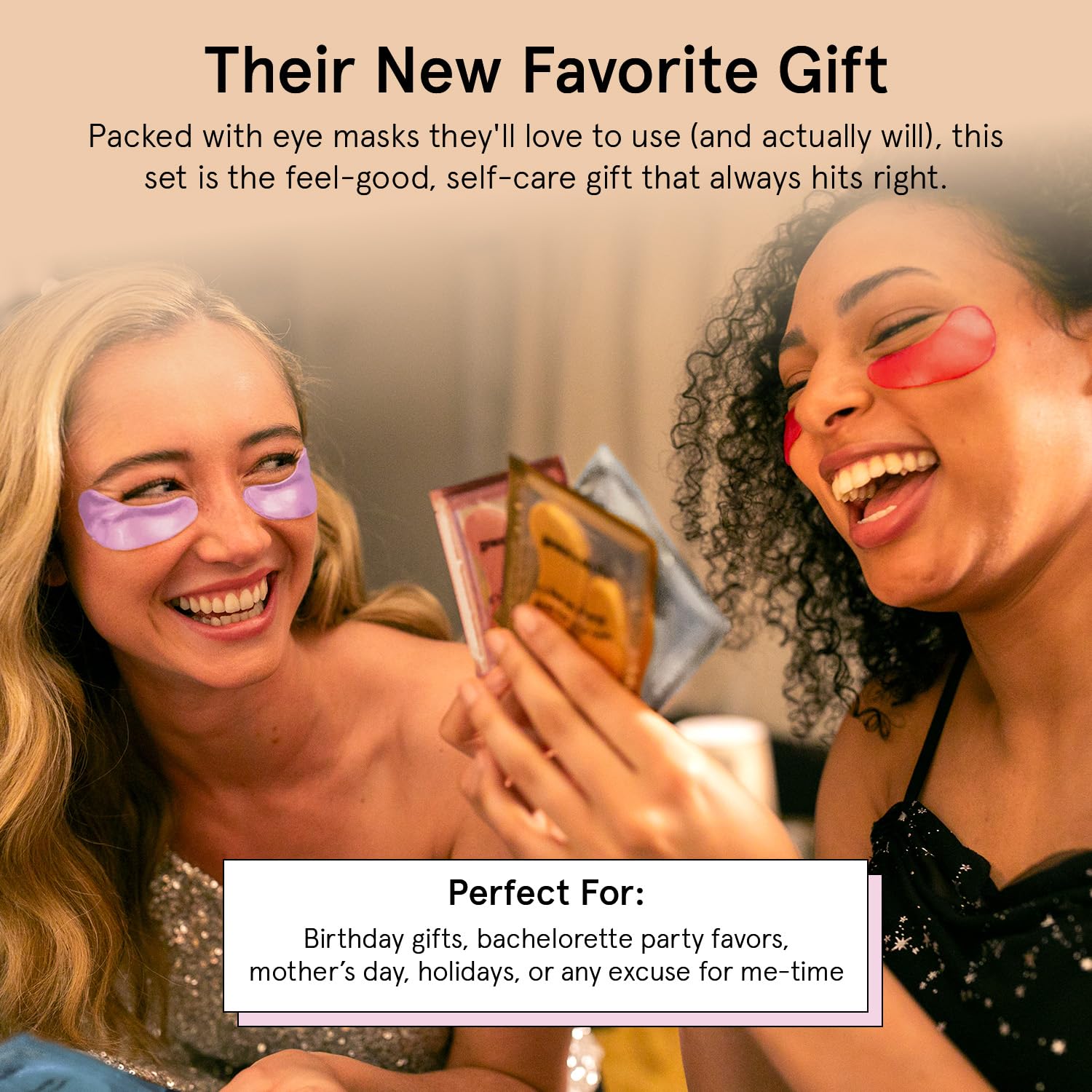 grace & stella Retinol Under Eye Patches for Puffy Eyes & Dark Circles - Restoring Gel Under Eye Masks with Hyaluronic Acid - Birthday Gifts for Women, Bachelorette Party Favors (Purple, 24 Pairs)