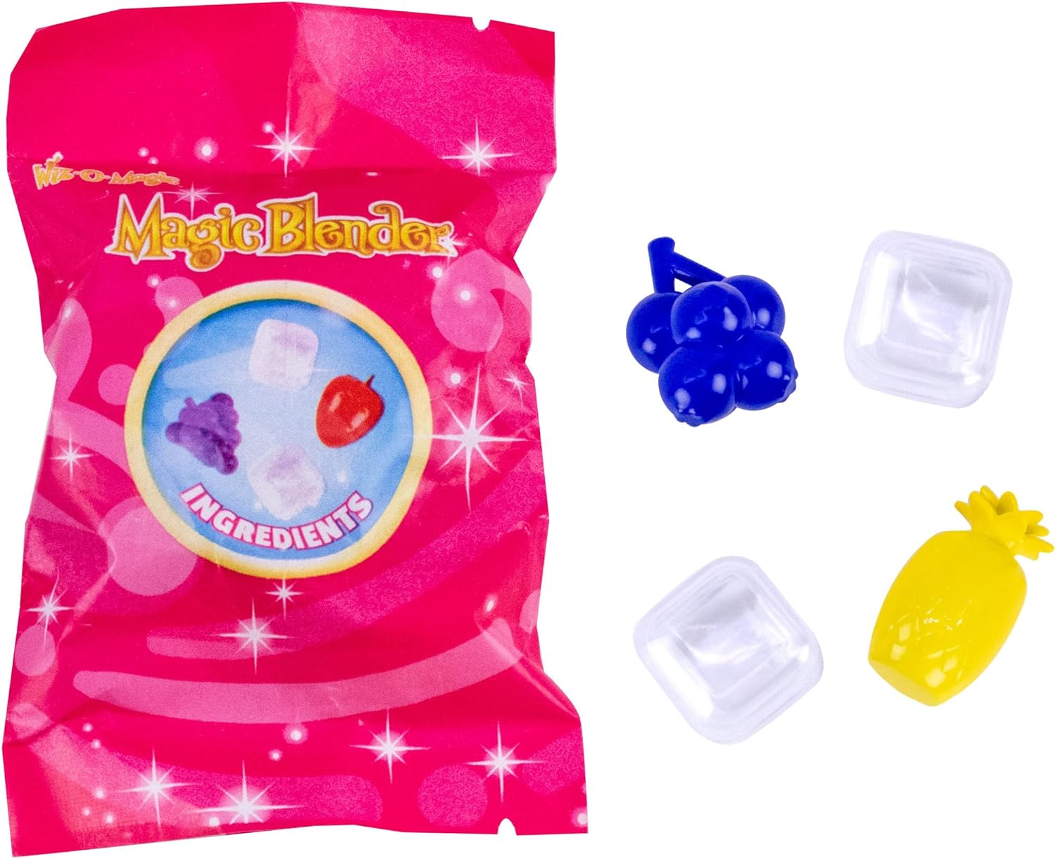 Wiz-O-Magic Surprise Blender Toy with Lights & Sounds – Spin & Mix to Reveal 2 Plush Pets – Interactive Pretend Play Kitchen Toy – Collectible Surprise Gift for Kids Ages 4-8