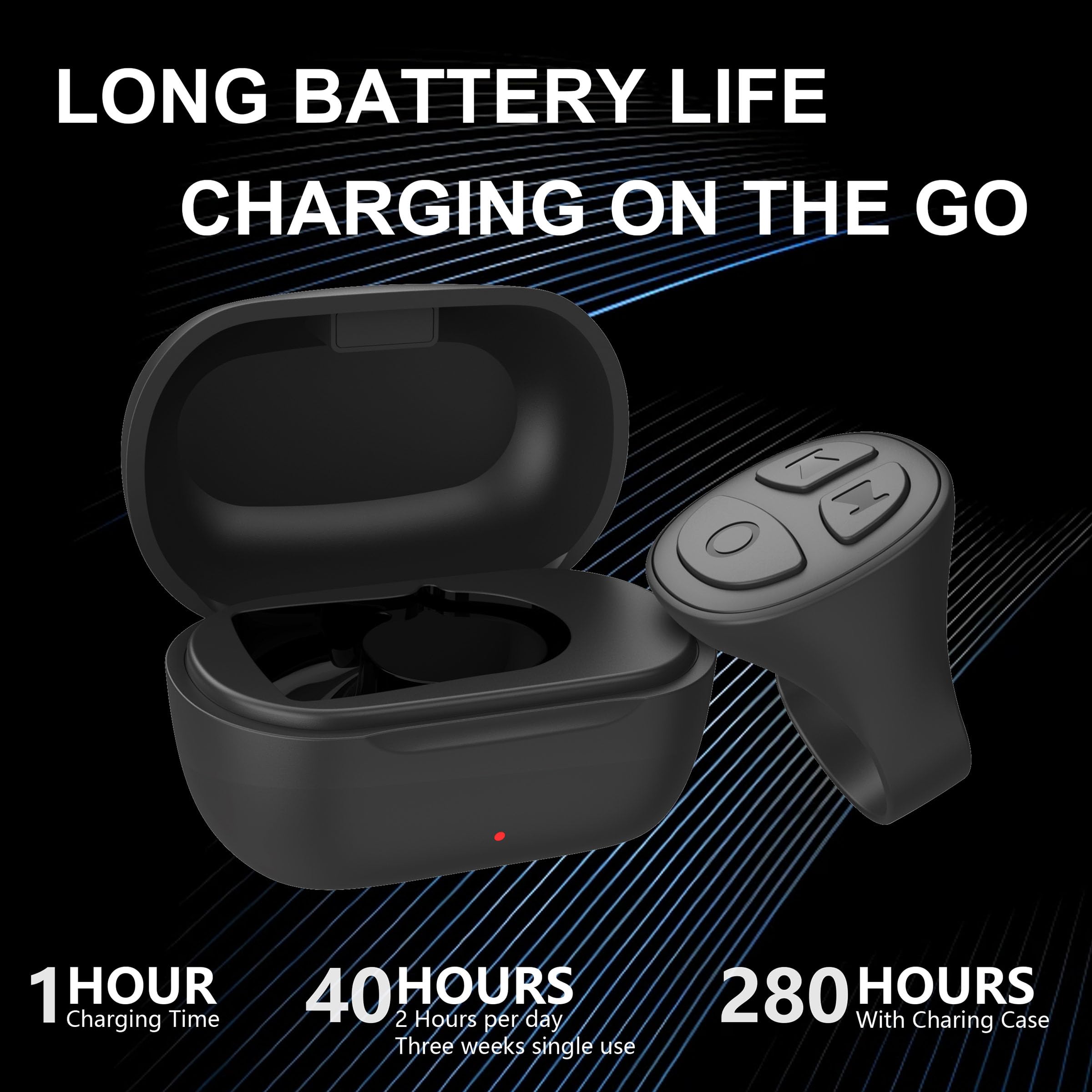 Tiktok Scrolling Ring, Bluetooth Camera Remote Control, Scrolling Ring Remote for iPhone TikTok FB YouTube IG Android Phone, Fingertip Wireless Scroller Page Turner (Baby Pink)