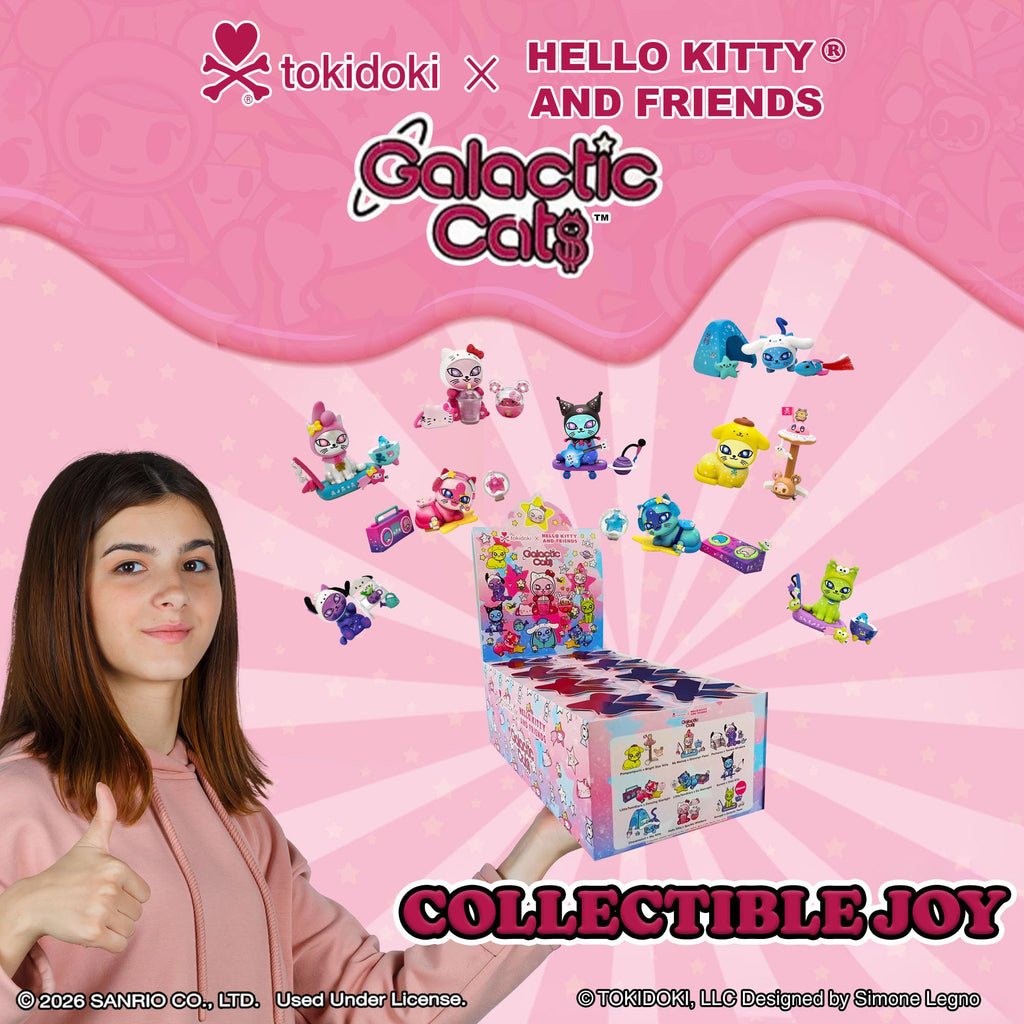 tokidoki™ - Hello Kitty® and Friends Fast Food Blind Box - 1 Pack of Cute Mystery Mini Collectibles - Collectible Art for Girls, Valentine's & Birthday Gifts - 2.75 Inches