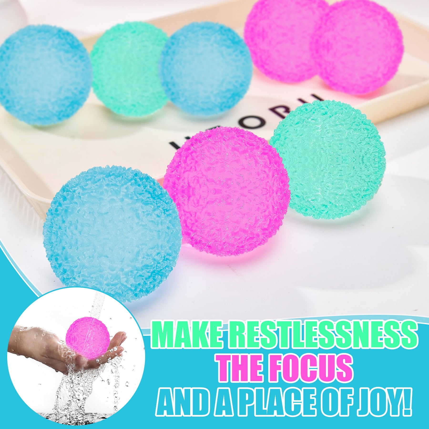 3Pcs Big Taba Squishies Strawberry, Cute Strawberry Squeeze Toys, Upgrade Fruit Squishies, Kawaii Sticky Stress Toy, Clear Fidget Toys, Valentines Gift for Kids, Teen Boys Girls Birthday Gift Ideas
