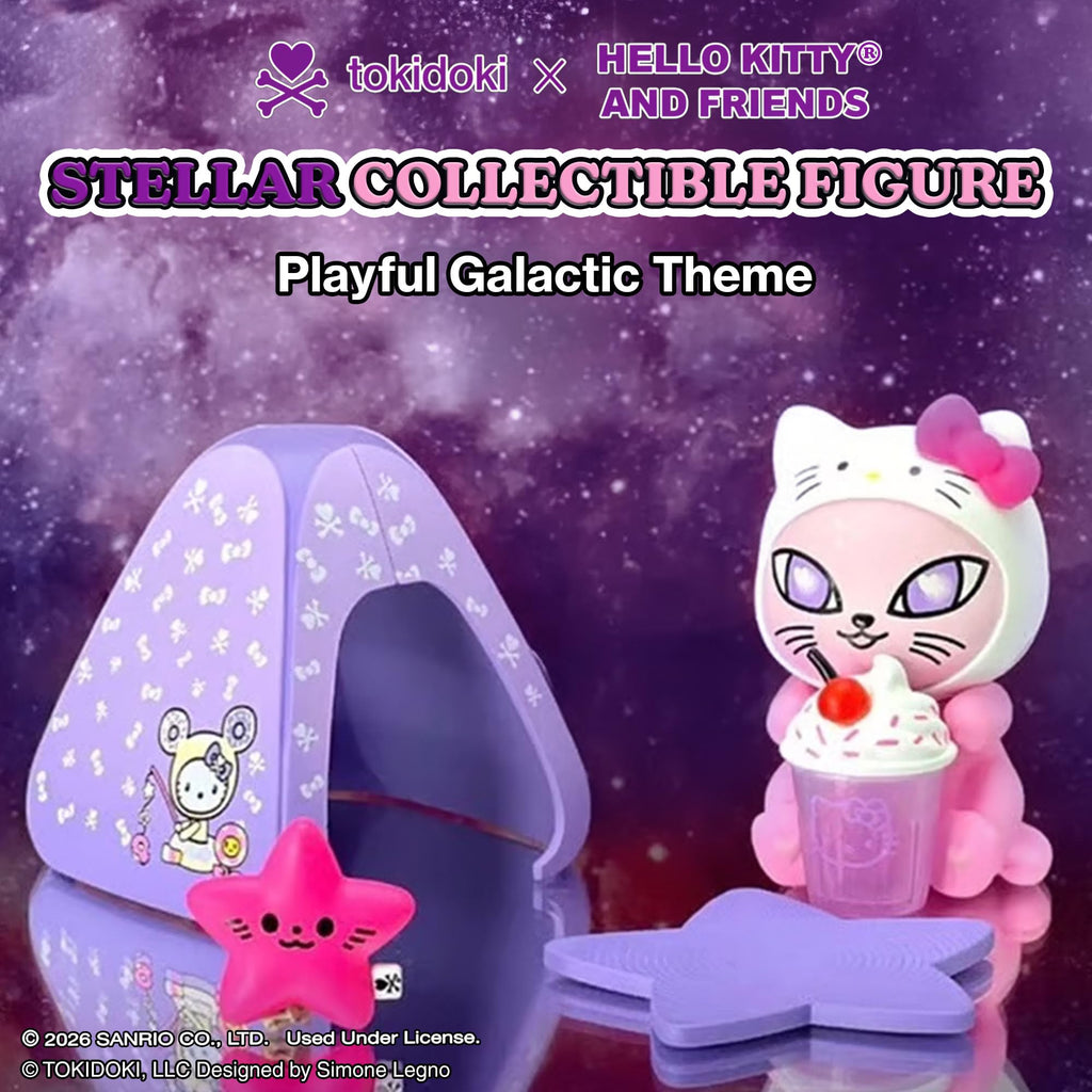 tokidoki™ - Hello Kitty® and Friends Fast Food Blind Box - 1 Pack of Cute Mystery Mini Collectibles - Collectible Art for Girls, Valentine's & Birthday Gifts - 2.75 Inches