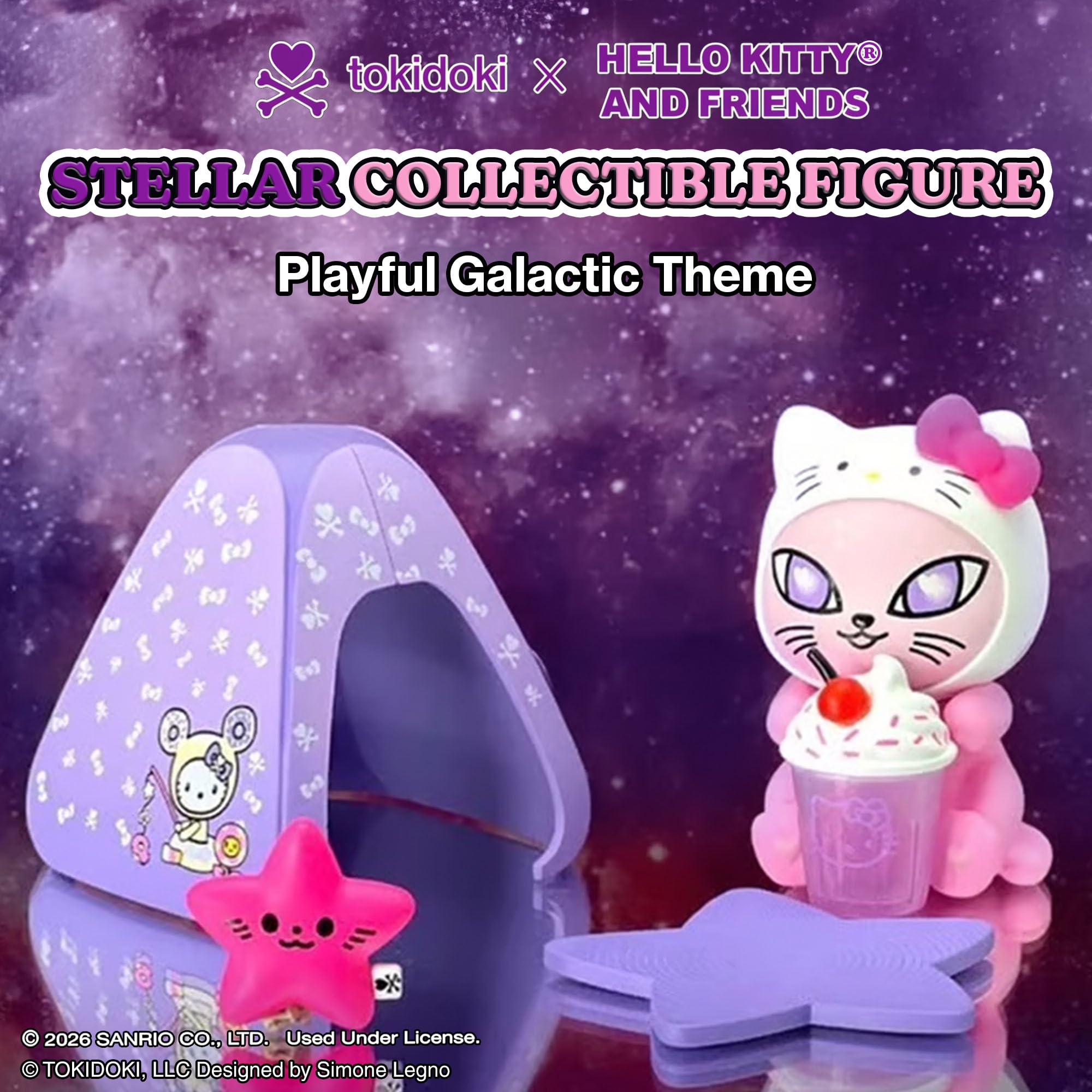 tokidoki™ - Hello Kitty® and Friends Fast Food Blind Box - 1 Pack of Cute Mystery Mini Collectibles - Collectible Art for Girls, Valentine's & Birthday Gifts - 2.75 Inches