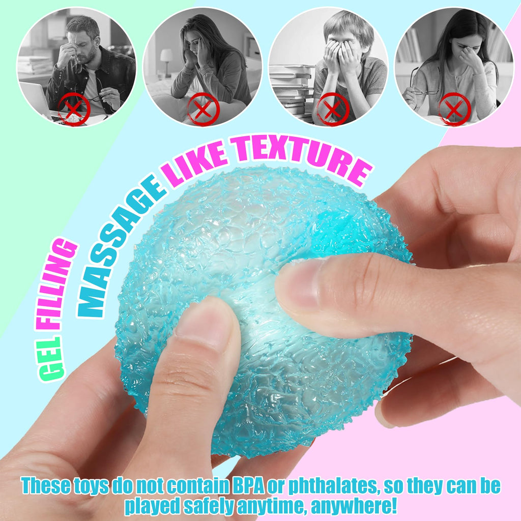 3Pcs Big Taba Squishies Strawberry, Cute Strawberry Squeeze Toys, Upgrade Fruit Squishies, Kawaii Sticky Stress Toy, Clear Fidget Toys, Valentines Gift for Kids, Teen Boys Girls Birthday Gift Ideas