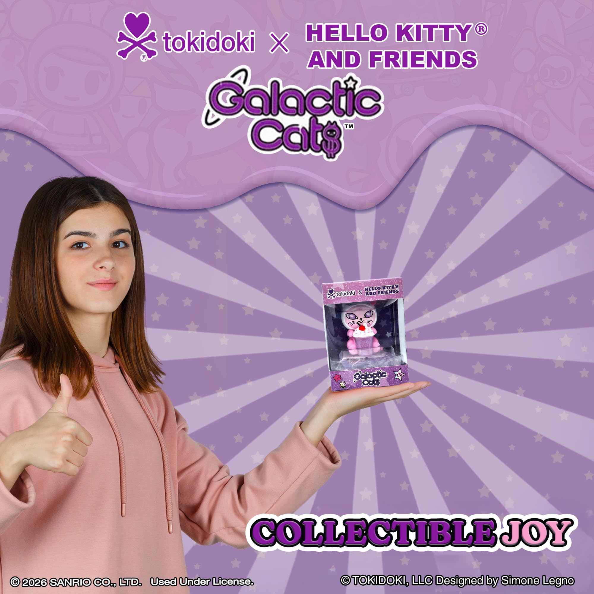 tokidoki™ - Hello Kitty® and Friends Fast Food Blind Box - 1 Pack of Cute Mystery Mini Collectibles - Collectible Art for Girls, Valentine's & Birthday Gifts - 2.75 Inches