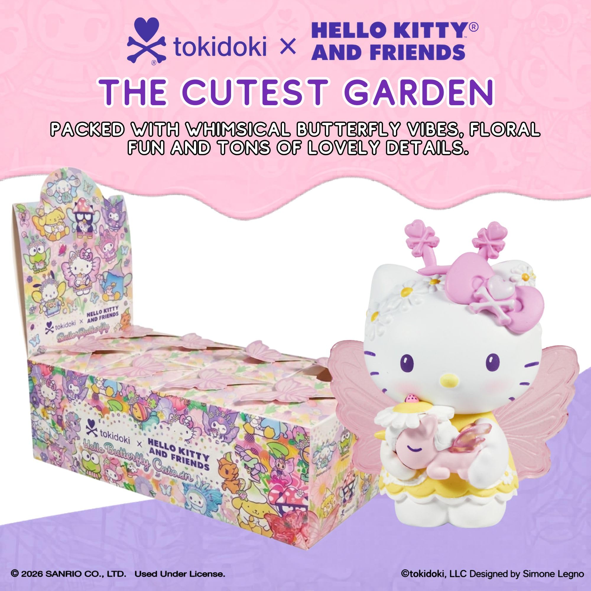 tokidoki™ - Hello Kitty® and Friends Fast Food Blind Box - 1 Pack of Cute Mystery Mini Collectibles - Collectible Art for Girls, Valentine's & Birthday Gifts - 2.75 Inches