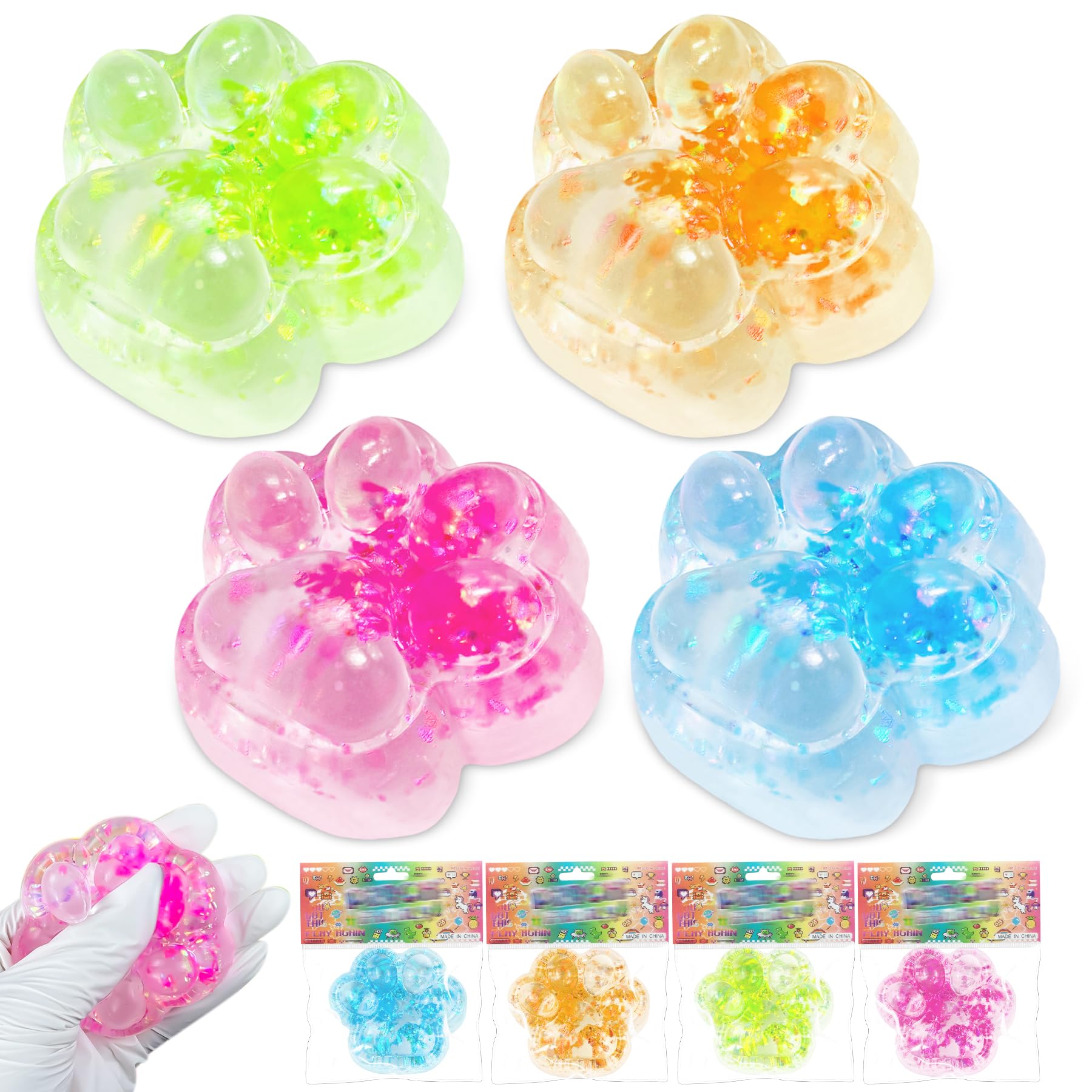 3Pcs Big Taba Squishies Strawberry, Cute Strawberry Squeeze Toys, Upgrade Fruit Squishies, Kawaii Sticky Stress Toy, Clear Fidget Toys, Valentines Gift for Kids, Teen Boys Girls Birthday Gift Ideas
