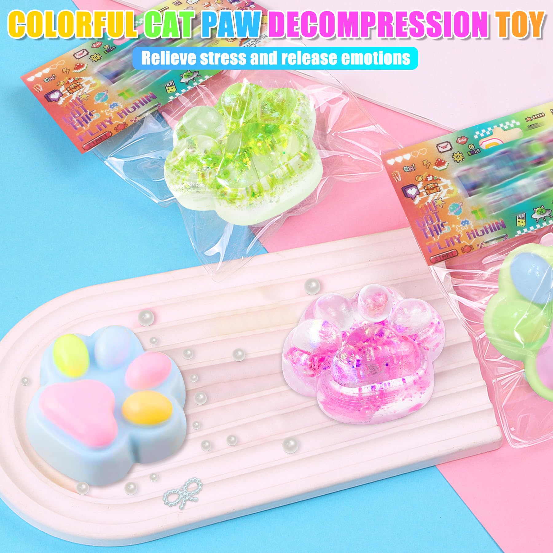 3Pcs Big Taba Squishies Strawberry, Cute Strawberry Squeeze Toys, Upgrade Fruit Squishies, Kawaii Sticky Stress Toy, Clear Fidget Toys, Valentines Gift for Kids, Teen Boys Girls Birthday Gift Ideas