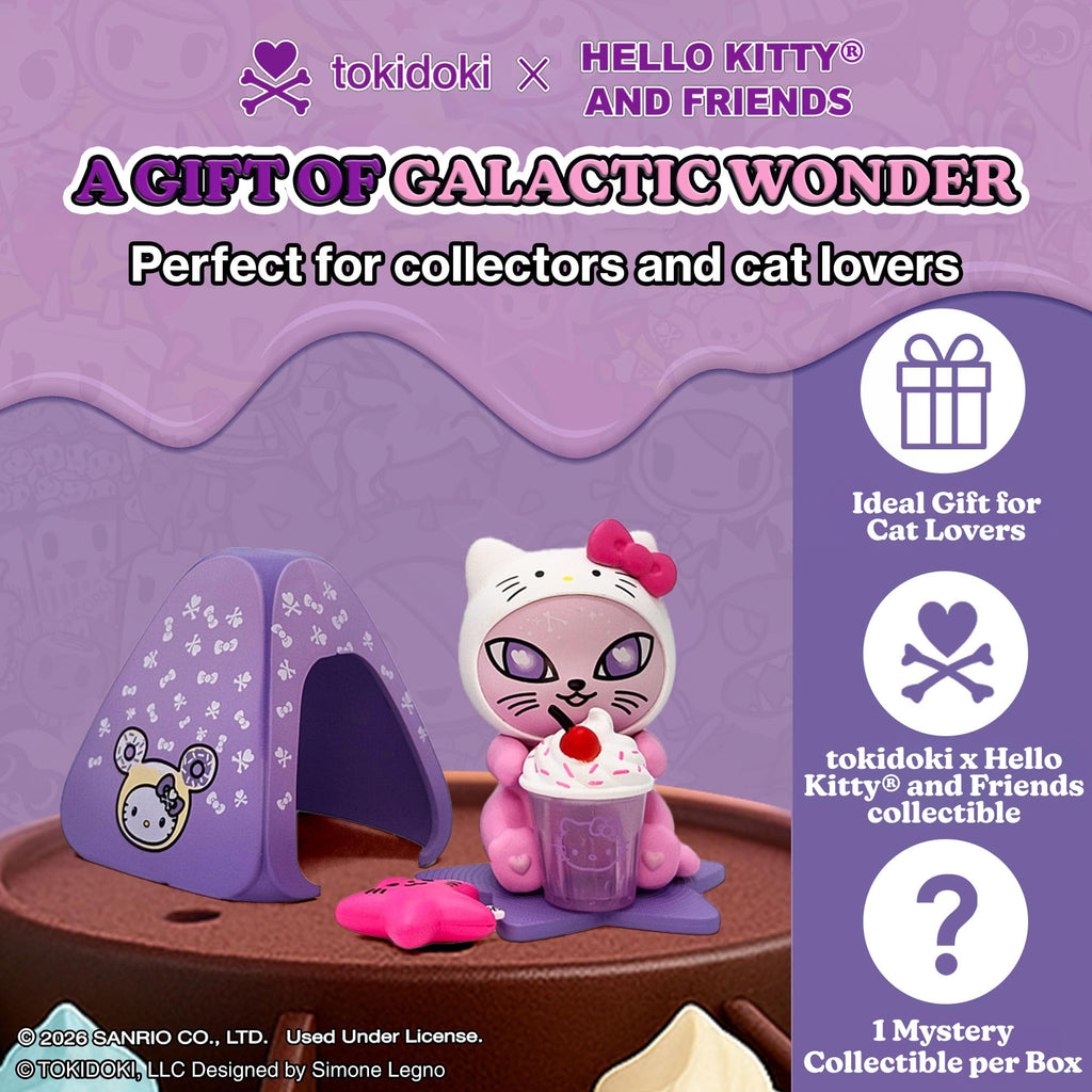 tokidoki™ - Hello Kitty® and Friends Fast Food Blind Box - 1 Pack of Cute Mystery Mini Collectibles - Collectible Art for Girls, Valentine's & Birthday Gifts - 2.75 Inches