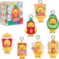 HAPPY HAUL Duckalooz Snack Quack Clip-On Plush Duck Assortment, Plush Duck Clip-On Blind Box Collectible Toy with Removable Costume, 5-Inch Stuffed Toy, Short-Run Drop, Ages 8 and up