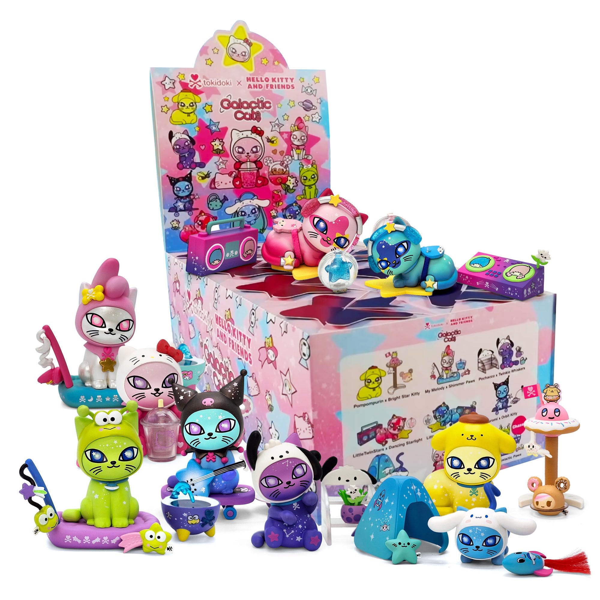 tokidoki™ - Hello Kitty® and Friends Fast Food Blind Box - 1 Pack of Cute Mystery Mini Collectibles - Collectible Art for Girls, Valentine's & Birthday Gifts - 2.75 Inches