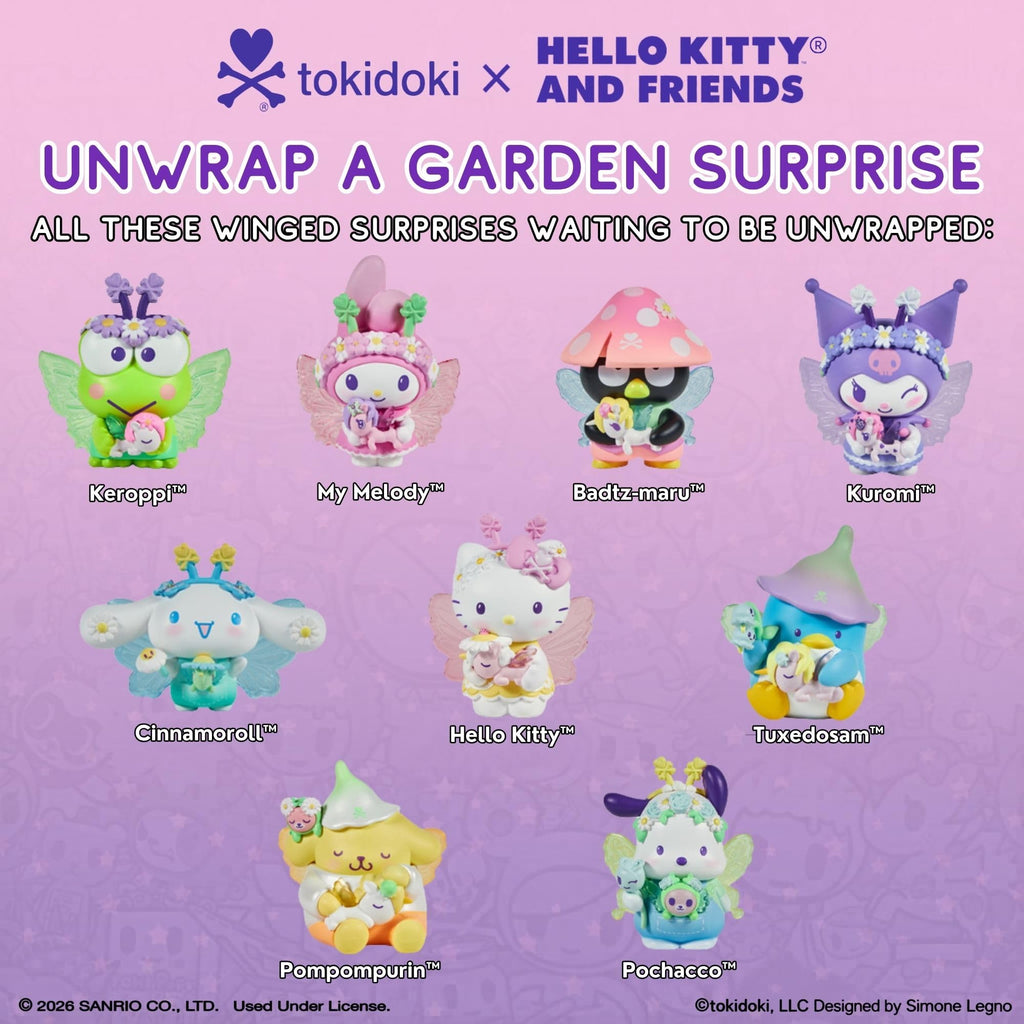 tokidoki™ - Hello Kitty® and Friends Fast Food Blind Box - 1 Pack of Cute Mystery Mini Collectibles - Collectible Art for Girls, Valentine's & Birthday Gifts - 2.75 Inches